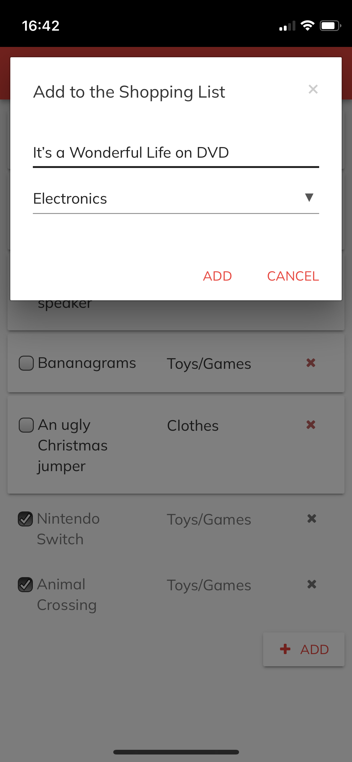 offline-shopping-list-app