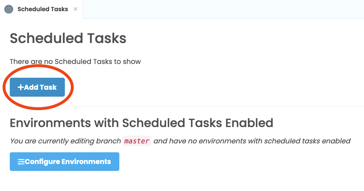Scheduled Tasks window with `Add Task` button highlighted.