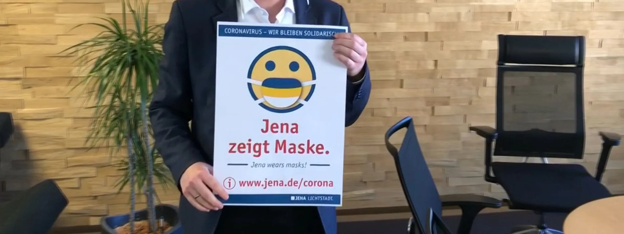 Jena was one of the first cities to introduce compulsory masks in Germany