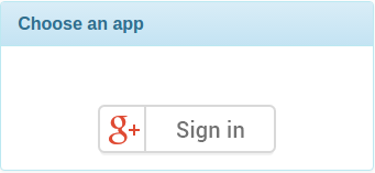 Sign-In page