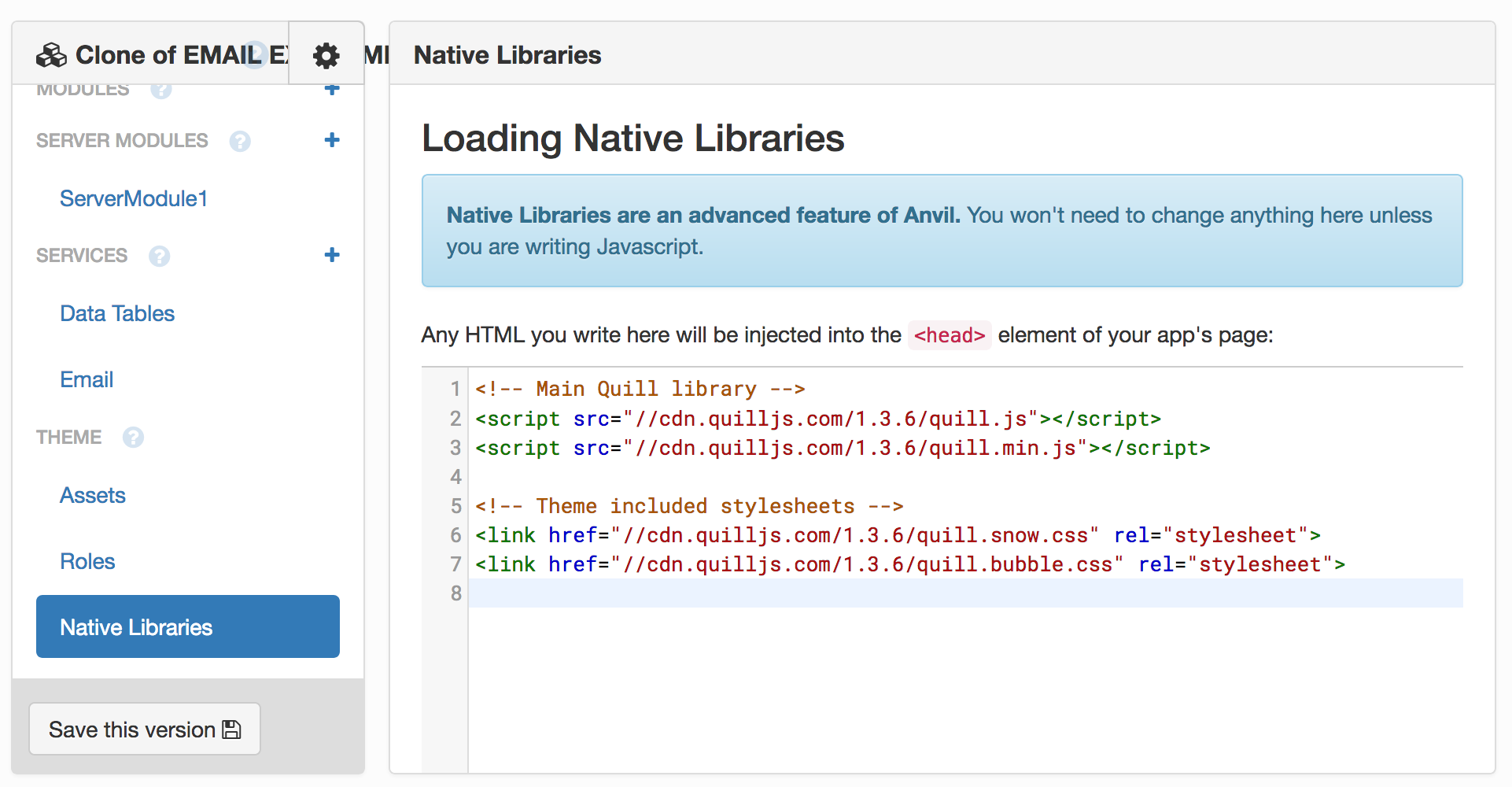 Strange behavior with 3rd party JS library served from CDN - Anvil Q&A -  Anvil Community Forum