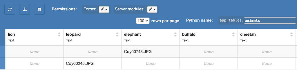 Delete empty cells in Data Table - Anvil Q&A - Anvil Community Forum
