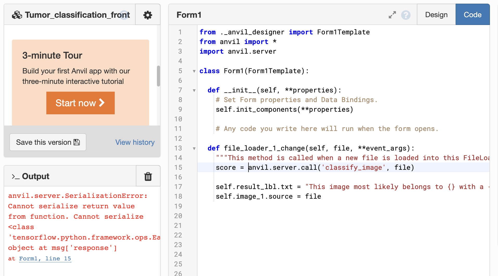 Python Exception - RegularPython