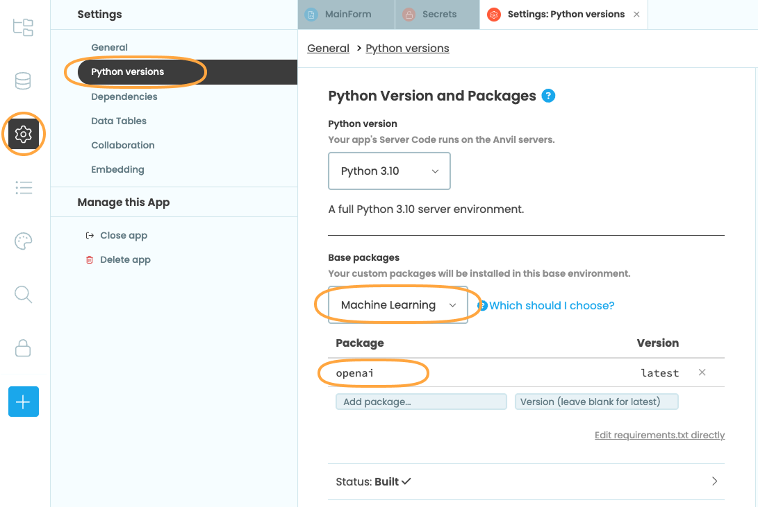 Installing the OpenAI package