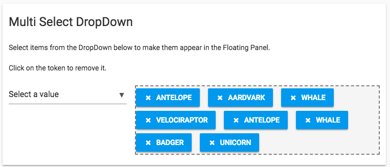 Categorical Multi select option is not shown in the drop down menu